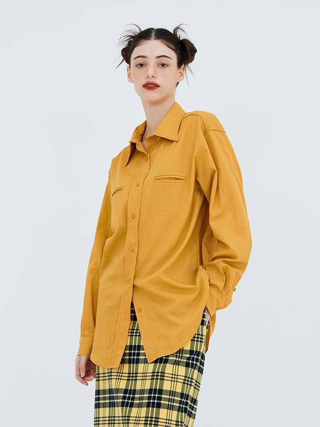 Double Leaf Color Shirt Yellow - KOOKEESEE - BALAAN 3