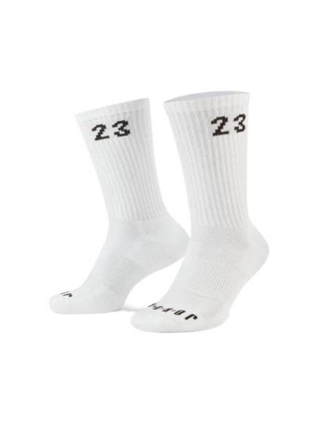 Jordan Essential Crew 3 Pack Socks White - NIKE - BALAAN 2