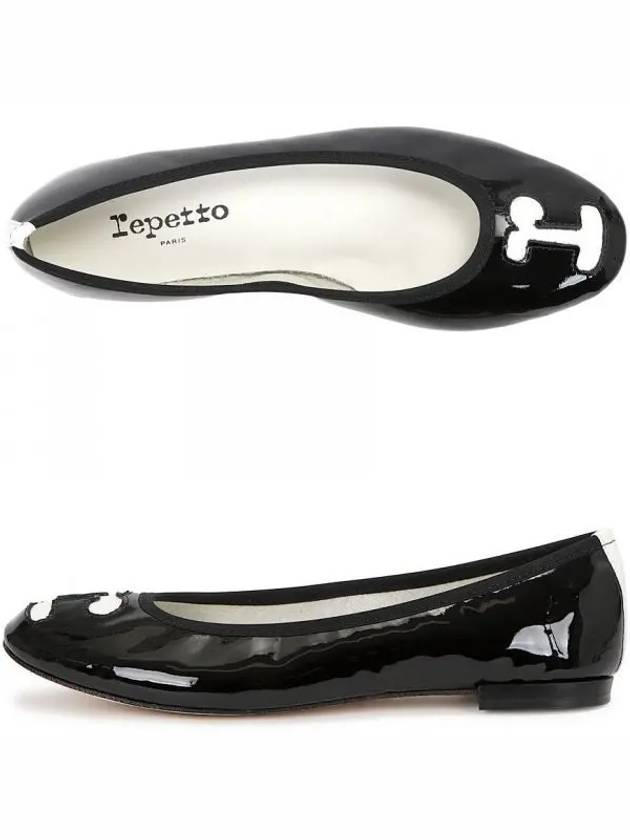 women grenadine flats black - REPETTO - BALAAN 2