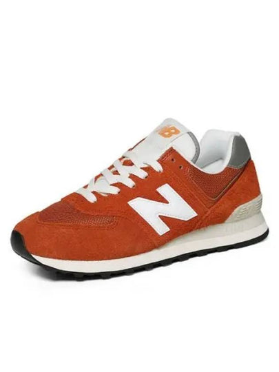 574 Low Top Sneakers Orange Burst - NEW BALANCE - BALAAN 2