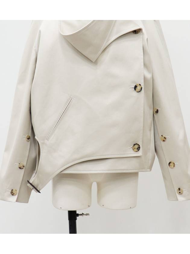 Courr ges Beige Trench Jacket - COURREGES - BALAAN 4