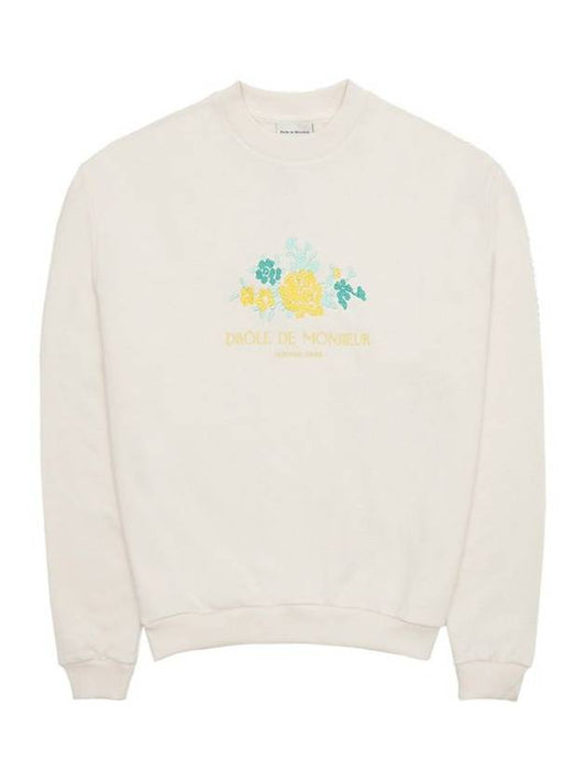 Drold Monsieur Fleur Sweatshirt SW107 CO001 CM - DROLE DE MONSIEUR - BALAAN 1