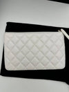 Classic small pouch caviar white gold AP4190 - CHANEL - BALAAN 6