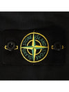 Cotton Fleece Cargo Truck Pants Black - STONE ISLAND - BALAAN 5