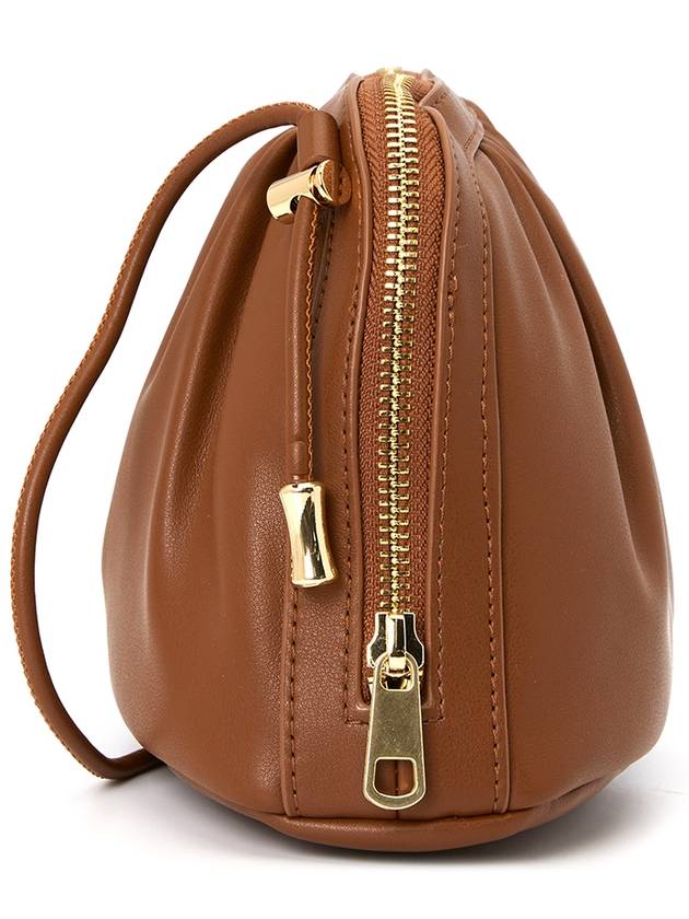 Ninon Drawstring Cross Bag Brown - A.P.C. - BALAAN 4