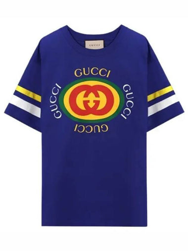 Cotton Jersey T Shirt Short Sleeve Men s Tee - GUCCI - BALAAN 1