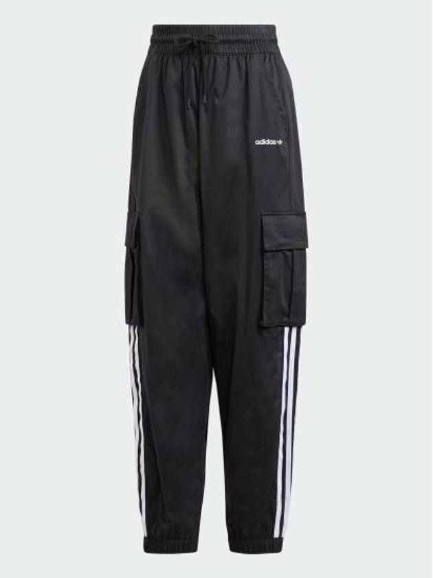 Tapered Jogger Cargo Track Pants Black - ADIDAS - BALAAN 2