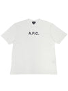 Moran Openwork Short Sleeve T-Shirt White - A.P.C. - BALAAN 2