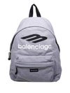 Backpack 503221 2AA7N 1469 HEATH GRAY L BLK WHT - BALENCIAGA - BALAAN 1