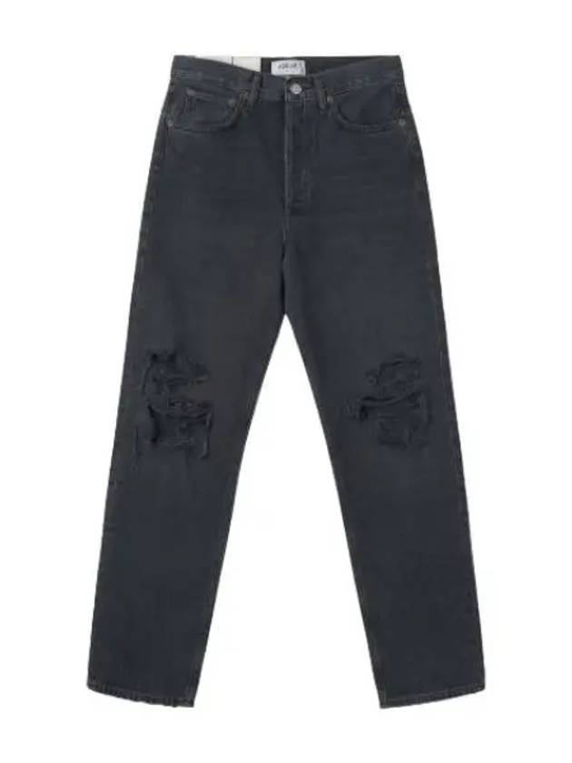 A Goldie Straight Denim Pants Vagabond Black Jeans - AGOLDE - BALAAN 1