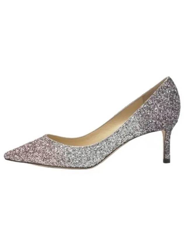 Romi glitter pumps high heels pink silver shoes - JIMMY CHOO - BALAAN 1
