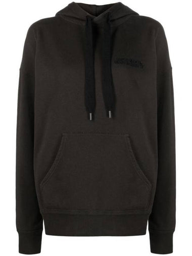 Isabel Marant Scott Logo Hoodie Top Fade Black - ISABEL MARANT - BALAAN 1