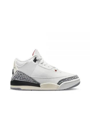 Jordan 3 Retro White Cement Reimagined PS - JORDAN - BALAAN 1