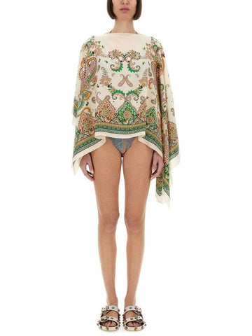 ASYMMETRICAL PONCHO - ETRO - BALAAN 1