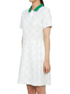 Women's Katherine Mini Dress White Green - J.LINDEBERG - BALAAN 5