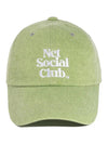 PIGMENT STITCH CAP LIME GREEN - NET SOCIAL CLUB - BALAAN 5