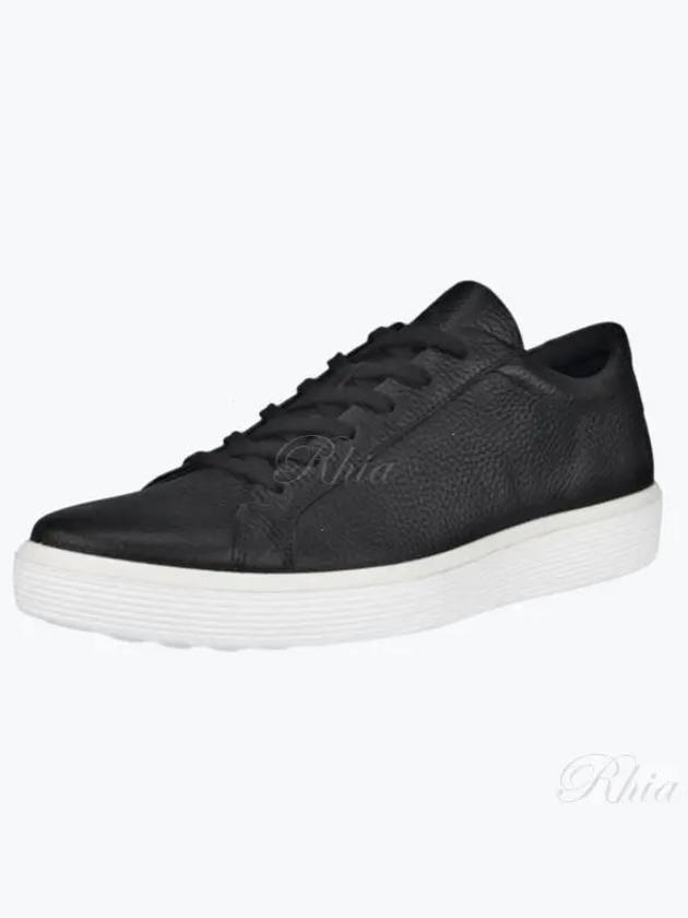 Soft 60 Low-Top Sneakers Black - ECCO - BALAAN 2