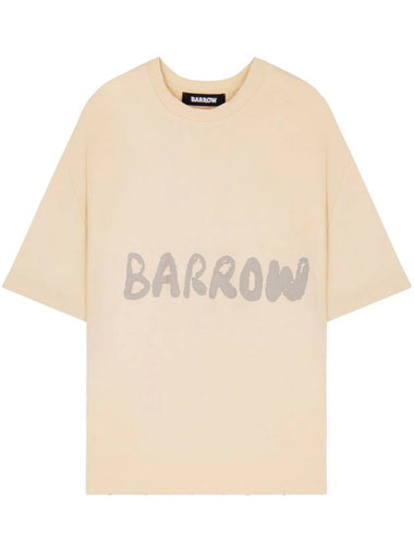 BARROW T-shirts and Polos Beige - CLAIRE BARROW - BALAAN 1