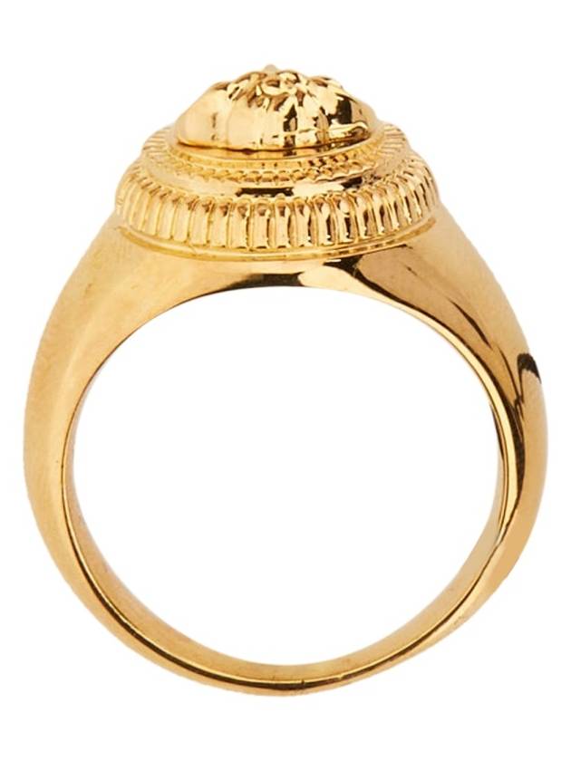 Medusa Biggie Ring Gold - VERSACE - BALAAN 11