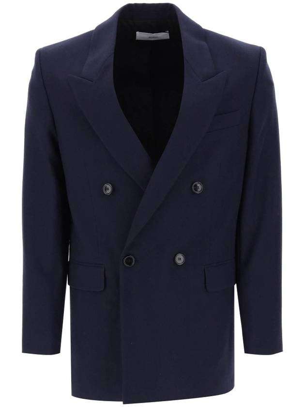 23 fw Wool SERGE Double-breasted Blazer ALEXANDRE MATTIUSSI HBV311 WV0026 430 B0230782875 - AMI - BALAAN 1