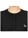 Baby Fox Patch Regular Cardigan Black - MAISON KITSUNE - BALAAN 6