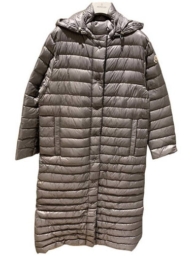 1D10000 C0183 907 CHOCOLAT Technical down coat dark gray women's padded TR - MONCLER - BALAAN 1