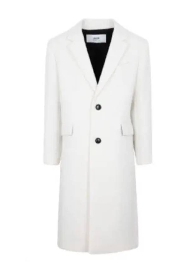 Men's Wool Single Coat Offwhite - AMI - BALAAN 2