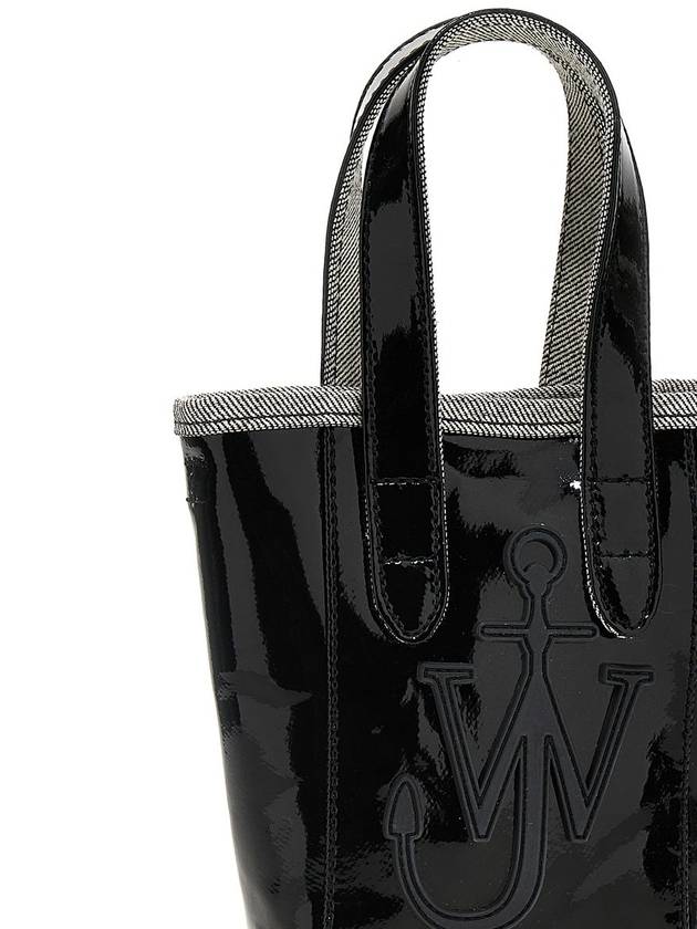 Anchor Patch Mini Belt Tote Bag Black - JW ANDERSON - BALAAN 4