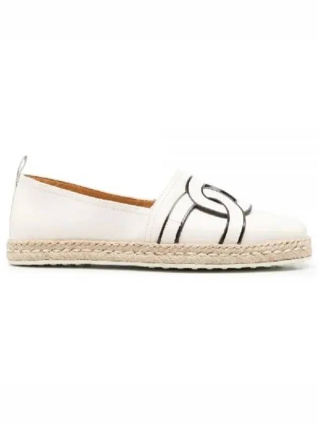 Women's Leather Kate Slip-On White - TOD'S - BALAAN 2