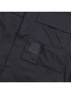 Men's Gabardine Shirt Zip Up Jacket Black - CP COMPANY - BALAAN 7