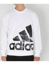 Big Logo Sweatshirt White - ADIDAS - BALAAN 2