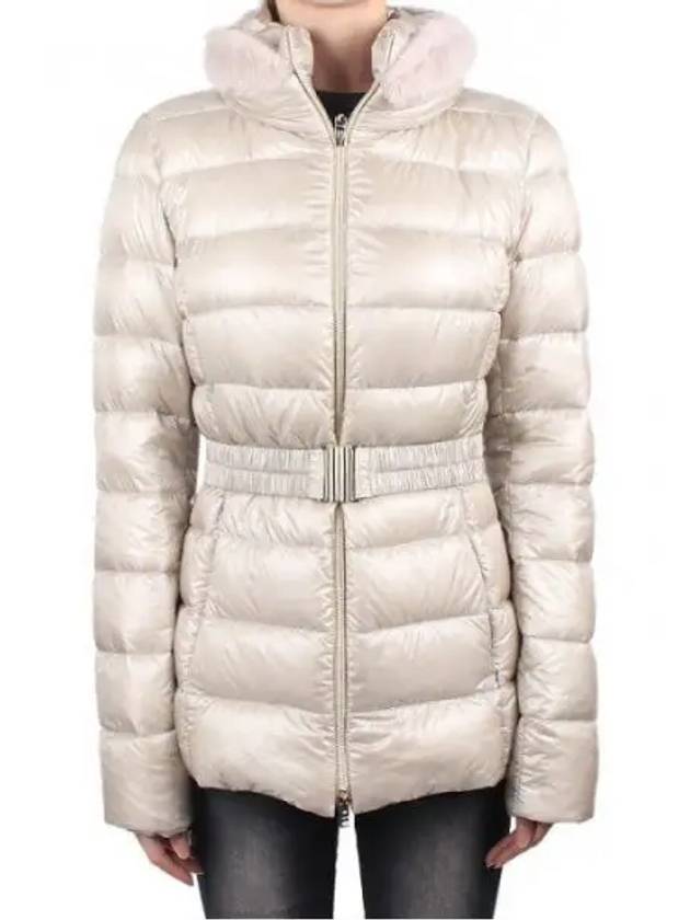 Women s Claudia Goose Down Jacket Ecofur Vanilla PI0485DICM05 12017Z 1985 270894 1119444 - HERNO - BALAAN 1