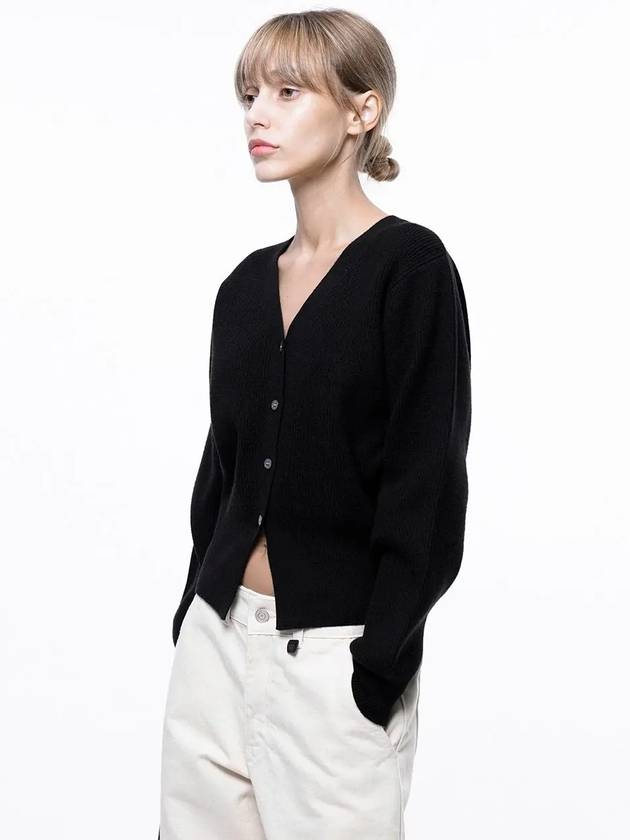 Four Woman Women s Soft Crop Knit Cardigan Black W243TP04BK - CHANCE'S NOI - BALAAN 4