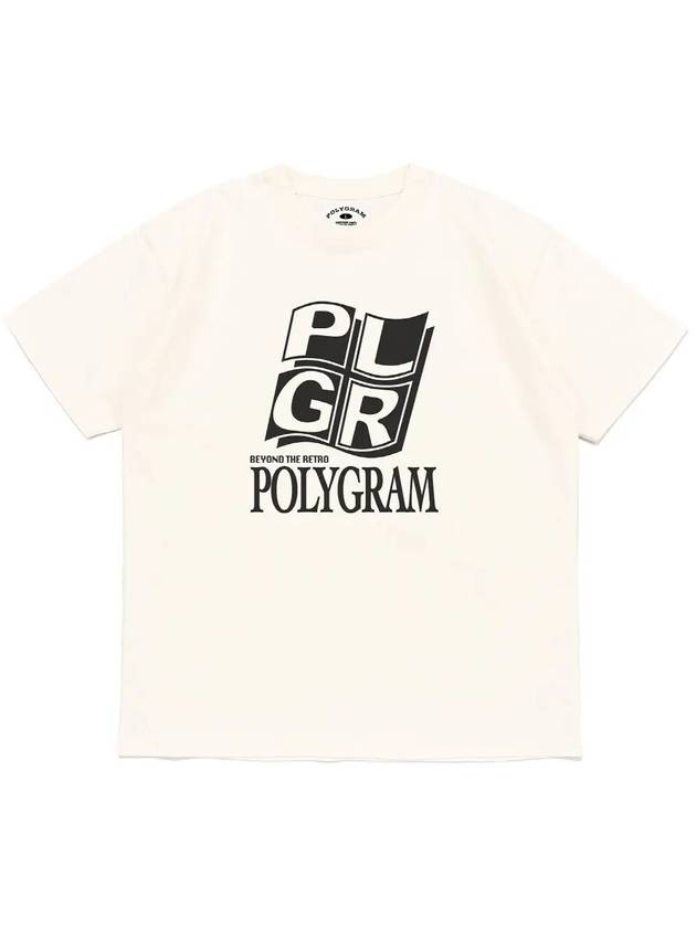 WINDOW PLGR T SHIRTS IVORY - POLYGRAM - BALAAN 3