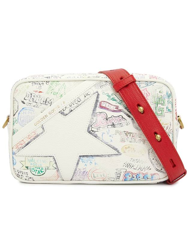 Star Journey Large Shoulder Bag Ivory - GOLDEN GOOSE - BALAAN 2