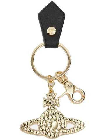 Hammered ORB Logo Keyring 8203011TU OM0014 N401 - VIVIENNE WESTWOOD - BALAAN 1