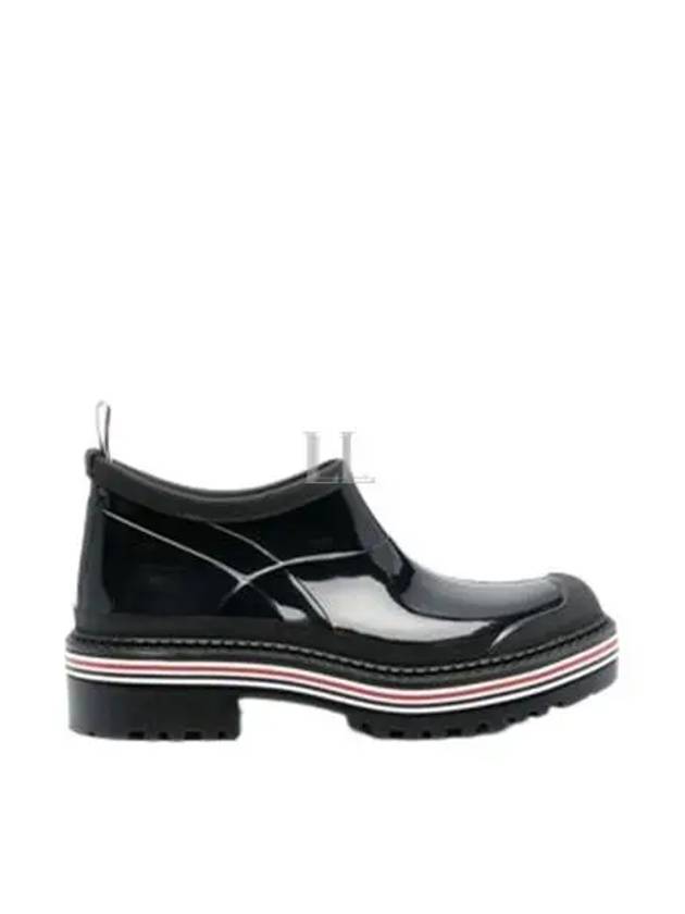 Women's Molded Rubber Garden Middle Boots Black - THOM BROWNE - BALAAN 2