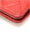 Chanel A31509 Red Caviar Silver Classic Long Flap Wallet 18th - CHANEL - BALAAN 6