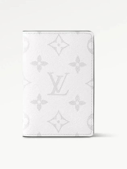 Pocket Organizer Card Wallet White - LOUIS VUITTON - BALAAN 2