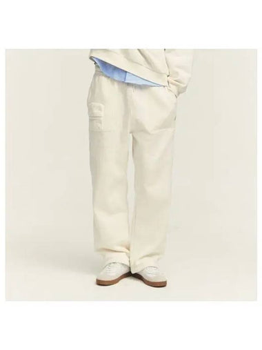 KNGL Pocket Sweatpants 4541 Ivory - KANGOL - BALAAN 1