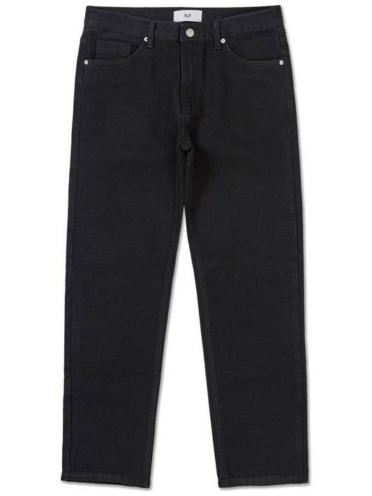 Venice slim crop washed denim pants BLACK - WEST GRAND BOULEVARD - BALAAN 2