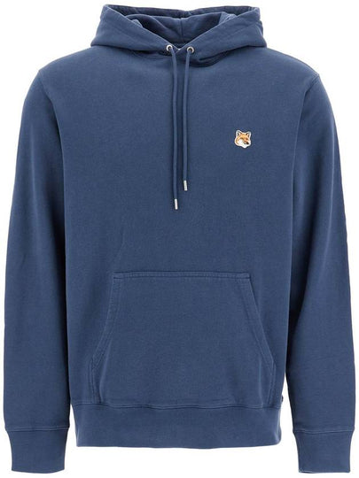 Fox Head Patch Regular Hoodie Navy - MAISON KITSUNE - BALAAN 2