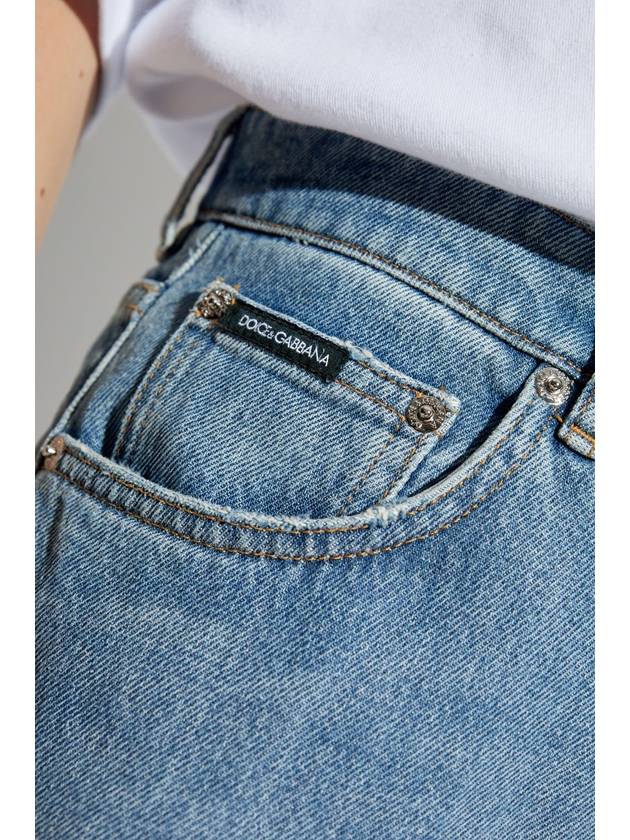 Dolce & Gabbana Jeans With Pockets, Women's, Blue - DOLCE&GABBANA - BALAAN 5