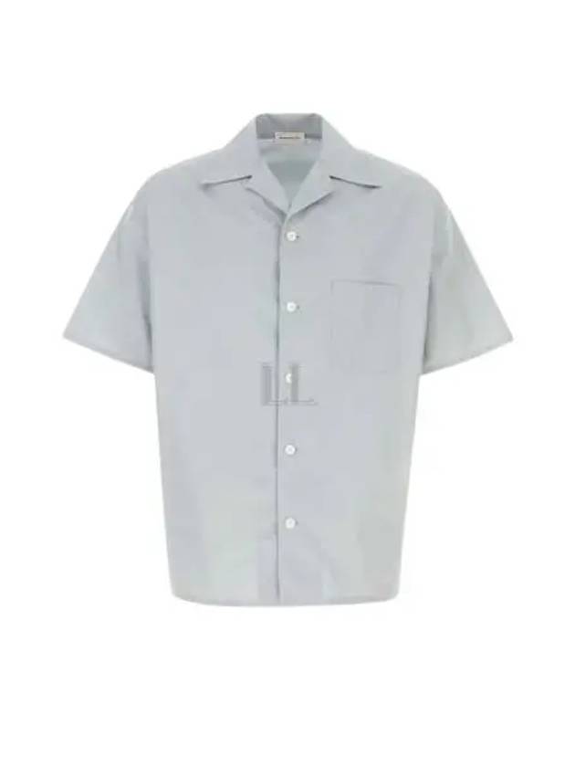 Graffiti Print Vacation Short Sleeve Shirt Grey - ALEXANDER MCQUEEN - BALAAN 2