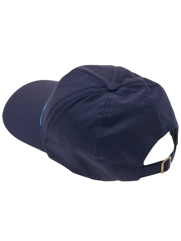 Embroidered ORB Logo Classic Ball Cap Navy - VIVIENNE WESTWOOD - BALAAN 4