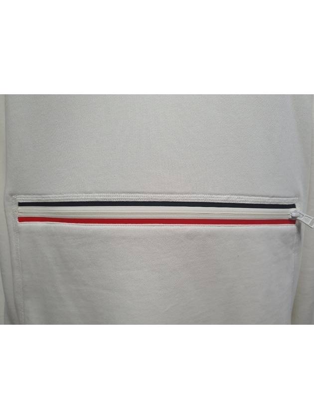 Logo three stripe zipper sweatshirt XL - MONCLER - BALAAN 8