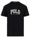 Logo Print Classic Cotton Short Sleeve T-shirt Black - POLO RALPH LAUREN - BALAAN 2