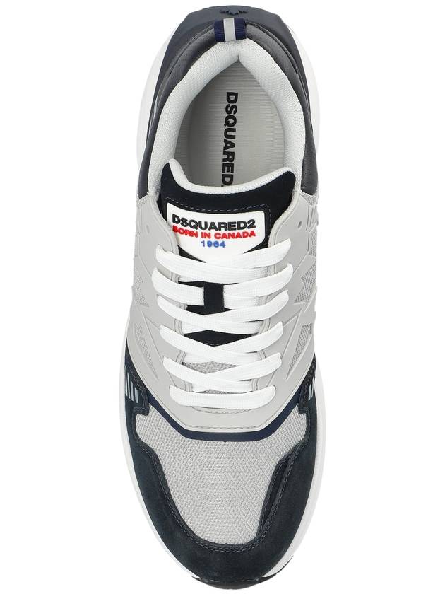 Dsquared2 Sneakers Dash, Men's, Navy Blue - DSQUARED2 - BALAAN 6