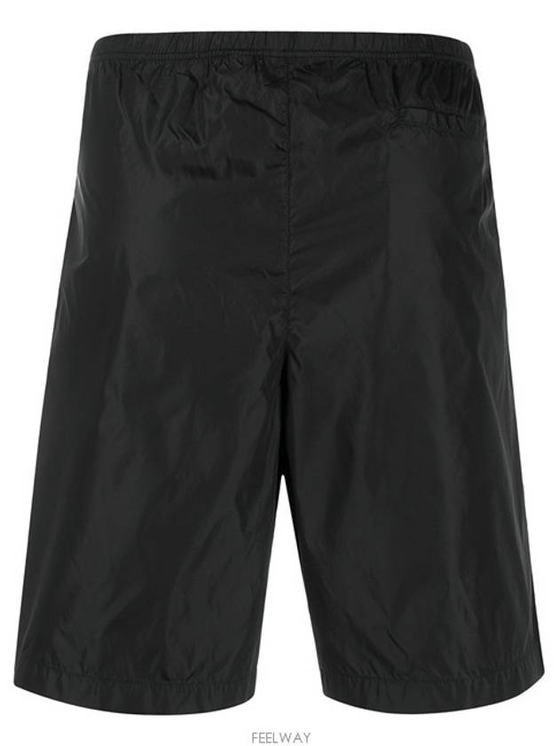 Men's Logo Swim Shorts Black - PALM ANGELS - BALAAN 4