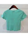 AU Australia SOUL RIB Crop T Shirt ST121000 Cabbage WOMENS - STUSSY - BALAAN 8